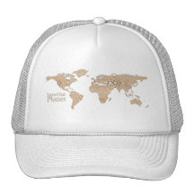Tierra seca gorras de camionero