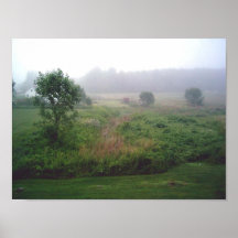 Tierras de labrantío de Maine Posters