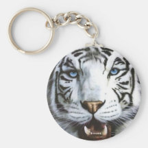 Tigre Branco Chaveiros