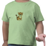 Tigre de bebé lindo camisetas