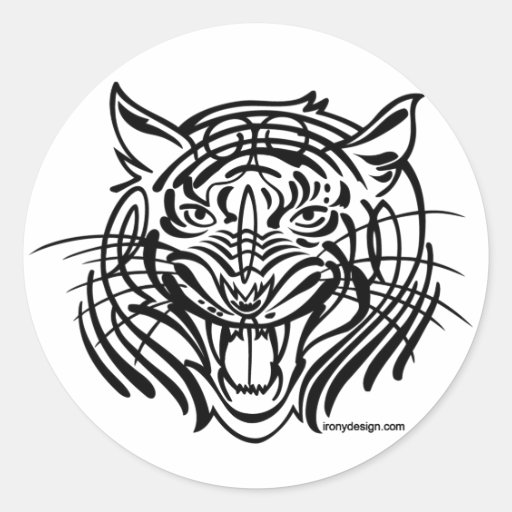 Tigre de Tibal Pegatina