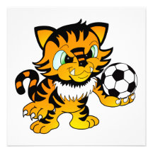Tigre del fútbol anuncios  