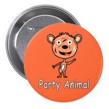 Tigre del juerguista pins