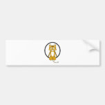 Tigre Etiqueta De Parachoque