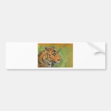 Tigre Etiqueta De Parachoque