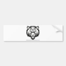 TIGRE ETIQUETA DE PARACHOQUE