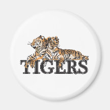 Tigres Imán Para Frigorifico