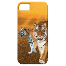 Tigres iPhone 5 Funda