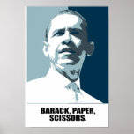 TIJERAS DE PAPEL DE BARACK IMPRESIONES