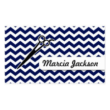 tijeras femeninas del galón de los azules marinos  plantillas de tarjetas de visita