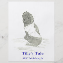 Tilly en el suéter, 4RV que publica el LLC Tarjetones