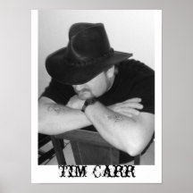 Tim básico Carr aviva el poster