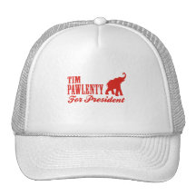 TIM PAWLENTY PARA EL PRESIDENTE (GOP) GORRAS