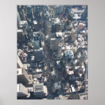 Times Square en poster de la antena de NYC