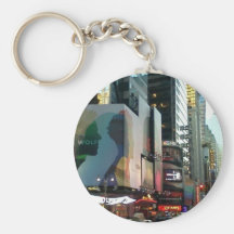 Times Square NYC 2012 Llavero Personalizado