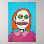 Tiña de Molly del ojo Posters