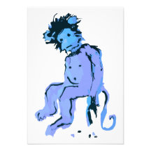 tinta del mono del emo comunicados personalizados