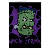 Tío Frank Halloween Party Invitation tarjetas
