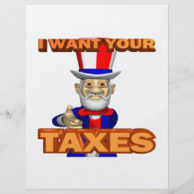 Tío Sam Tarjeta Publicitaria