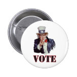 Tío Sam---Voto Pin