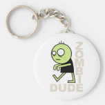 Tipo del zombi llavero personalizado