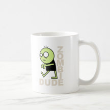 Tipo del zombi taza de café