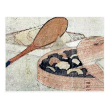 Tipos de haba para la meditación por Katsushika, H Tarjetas Postales