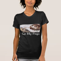 Tire de mi dedo camiseta