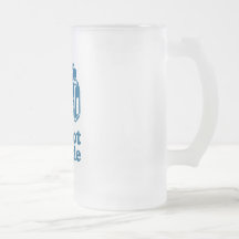 Tiro a la gente - azul taza