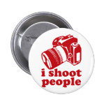 Tiro a la gente - rojo pin