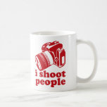 Tiro a la gente - rojo taza