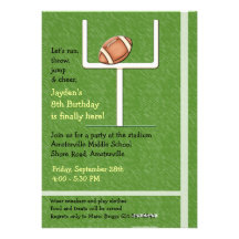 Tiro de campo - invitación del fiesta