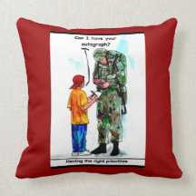 tiro de la almohada del héroe