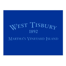 Tisbury del oeste incorporó la postal 1892