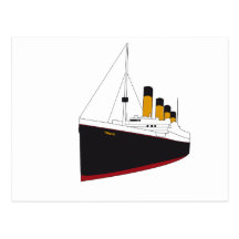 titanic original tarjeta postal