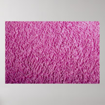 Toalla de baño rosada poster