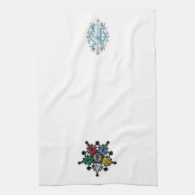 Toalla de cocina del este de la estrella