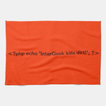 Toalla del eco del PHP InterGeek