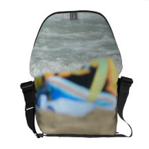 Toalla en la playa bolsas de mensajeria