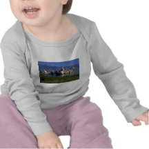 Toba volcánica del carbonato de calcio, mono lago, camiseta