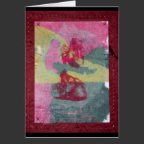 Tobillo derecho rojo tarjetas