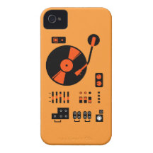 Tocadiscos iPhone 4 Carcasas