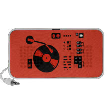 Tocadiscos (rojo) iPhone altavoz