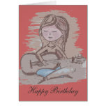 Tocar la guitarra felicitacion 