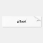 Tocino conseguido pegatina de parachoque