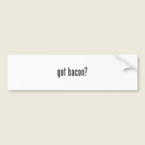 Tocino conseguido pegatinas de parachoque