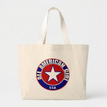 Toda la bolsa de asas americana del chica