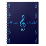 Toda la música es cuaderno hermoso