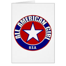 Toda la tarjeta de felicitación	americana del chic