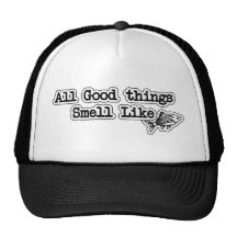 Todas las buenas cosas huelen como la pesca divert gorra